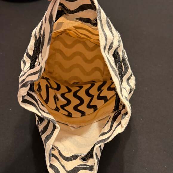 O Bag Made In Italy EVA Compound Basket Tote Crossbody Bag Yellow - Picture 5 of 16